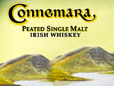 Irish Whiskey Connemara Landscape Ad