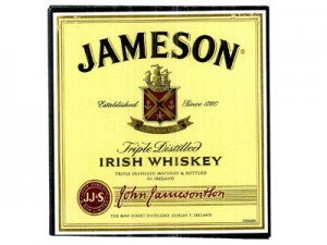 Irish Whiskey Jameson Label