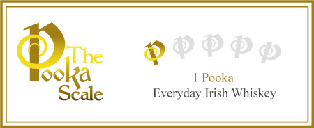 One Pooka Irish Whiskey Powers Gold Label