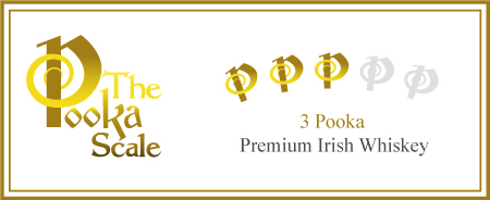 Three Pooka Irish Whiskey Jameson Gold Reserve