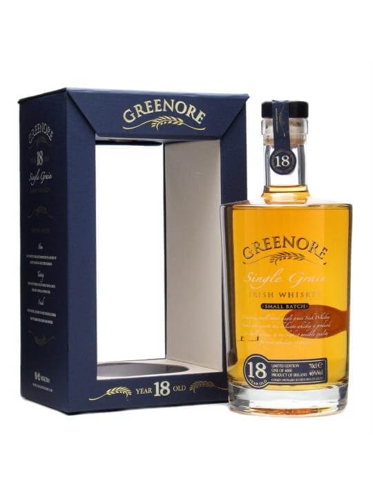 Greenore 18 Year Old Irish Single Grain Whiskey