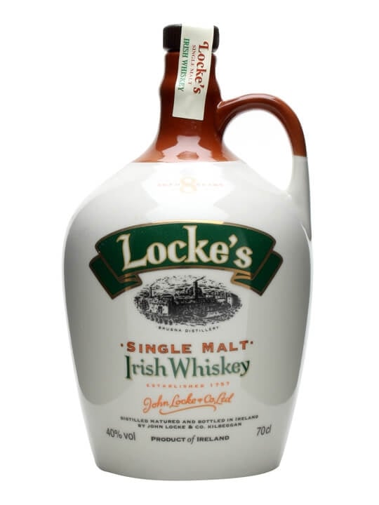 Locke's 8 Year Old Single Malt Crock Single Malt Irish Whiskey